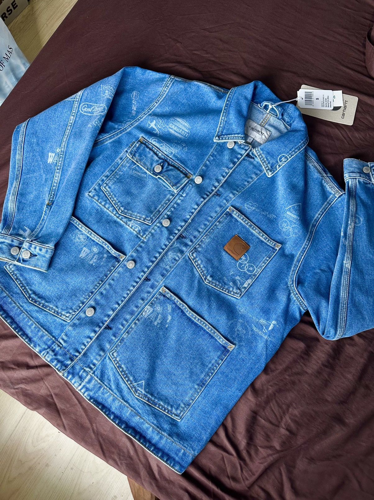 Carhartt × Carhartt Wip Carhartt WIP Stamp jacket Size US S / EU 44-46 / 1 - 1 Thumbnail
