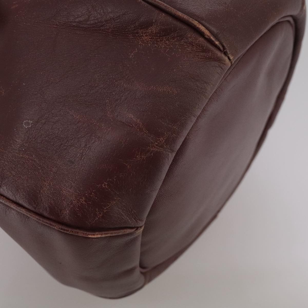Cartier Cartier Shoulder Bag Leather Bordeaux Gold Size ONE SIZE - 14 Thumbnail