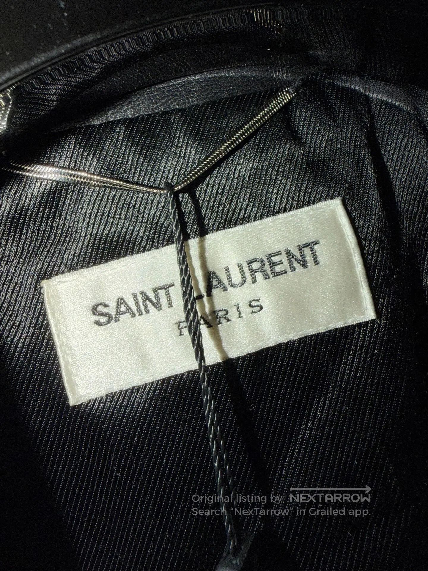 Saint Laurent Paris Saint Laurent L01 Leather Jacket. Size US M / EU 48-50 / 2 - 2 Thumbnail