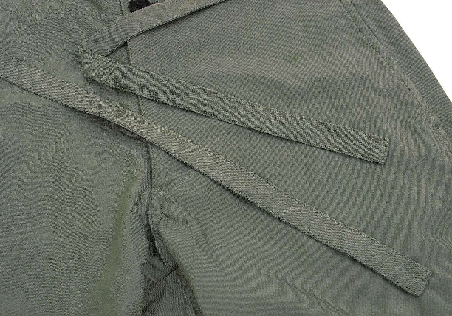Comme des Garcons Homme Plus Nylon Drawstring Joggers Pants in Khaki Size S Size US 36 / EU 52 - 4 Thumbnail