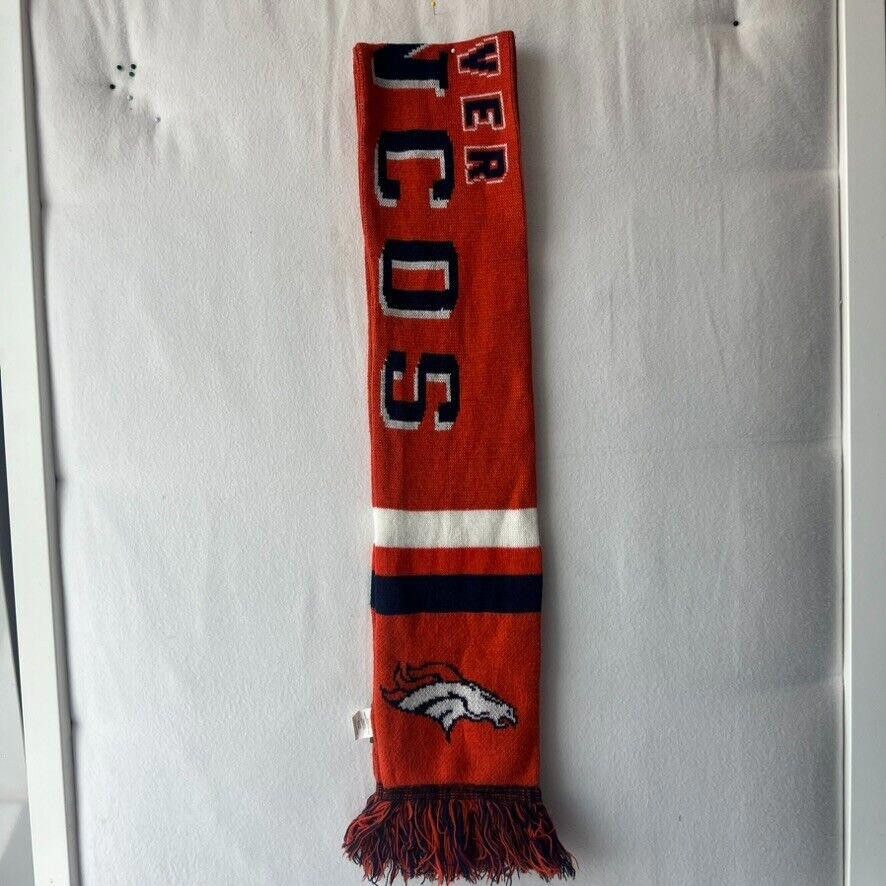 NFL Denver Broncos NFL Team Apparel Knit Banner YOUTH Team Scarf Size ONE SIZE - 6 Thumbnail