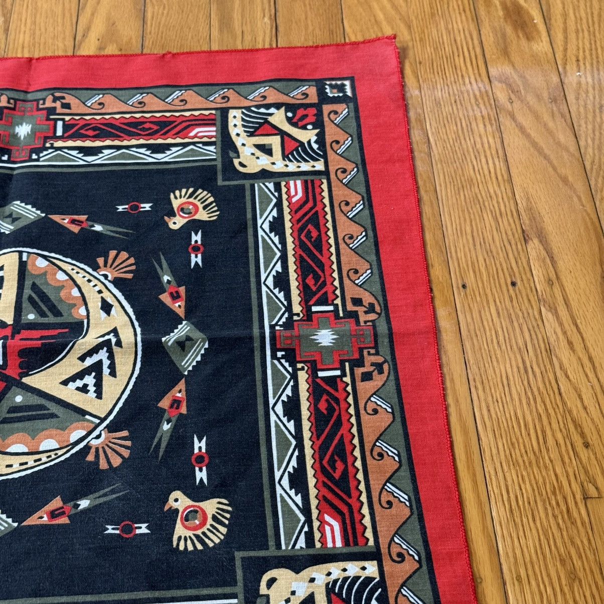 Vintage Vintage Wamcraft Bandana Southwest Native American Style Size ONE SIZE - 8 Thumbnail