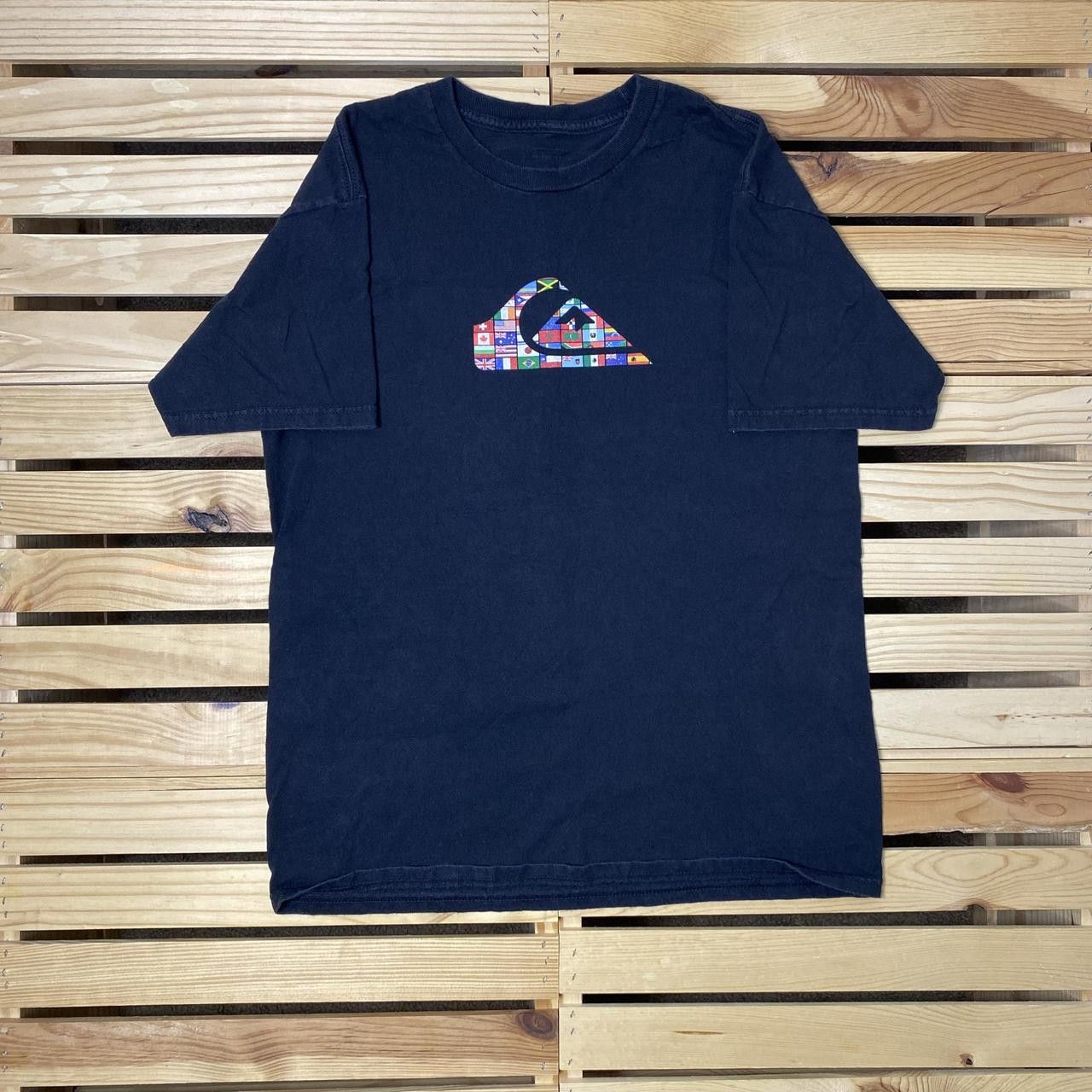 Quiksilver Quiksilver International Black Y2K Surf Tee Size Medium Size US M / EU 48-50 / 2 - 1 Thumbnail
