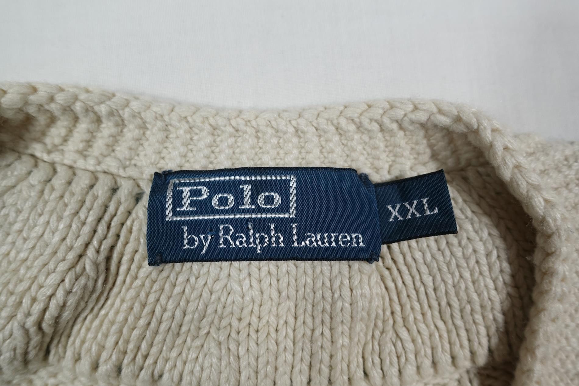 Polo Ralph Lauren Polo Ralph Lauren Sweater Cricket Cable Silk Linen XXL Size US XXL / EU 58 / 5 - 3 Thumbnail