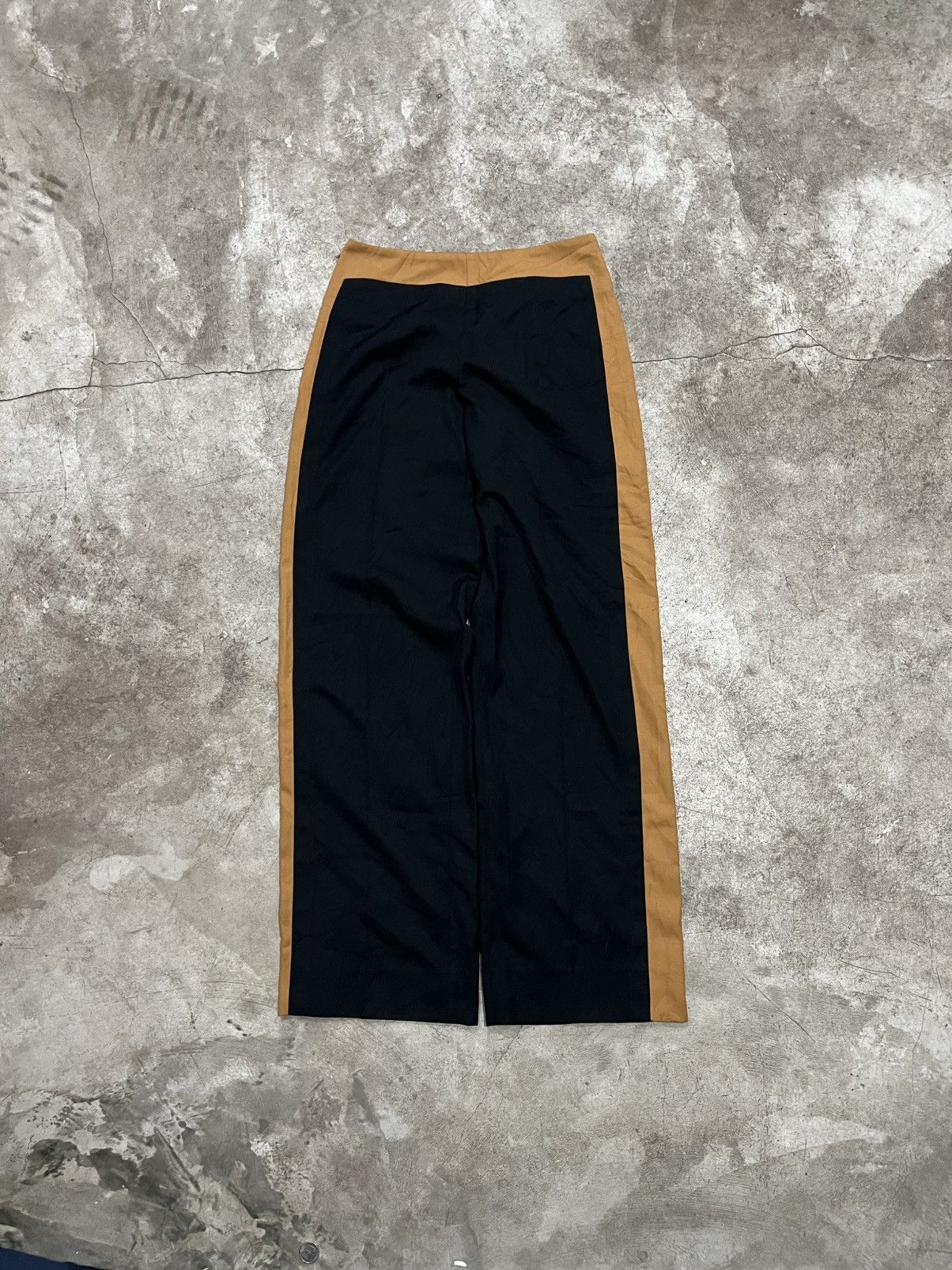 Dirk Bikkembergs Dirk Bikkembergs Two Tone Trouser Pants Size 27" / US 4 / IT 40 - 1 Thumbnail
