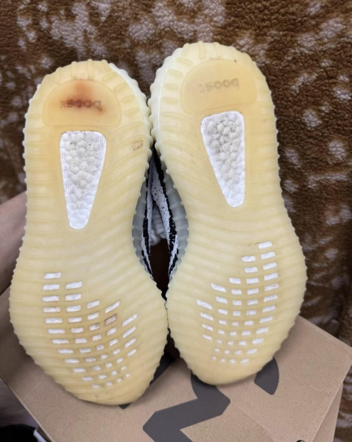 Adidas Adidas Yeezy 350 Zebra CP9654 K37 Size US 7 / EU 40 - 5 Thumbnail