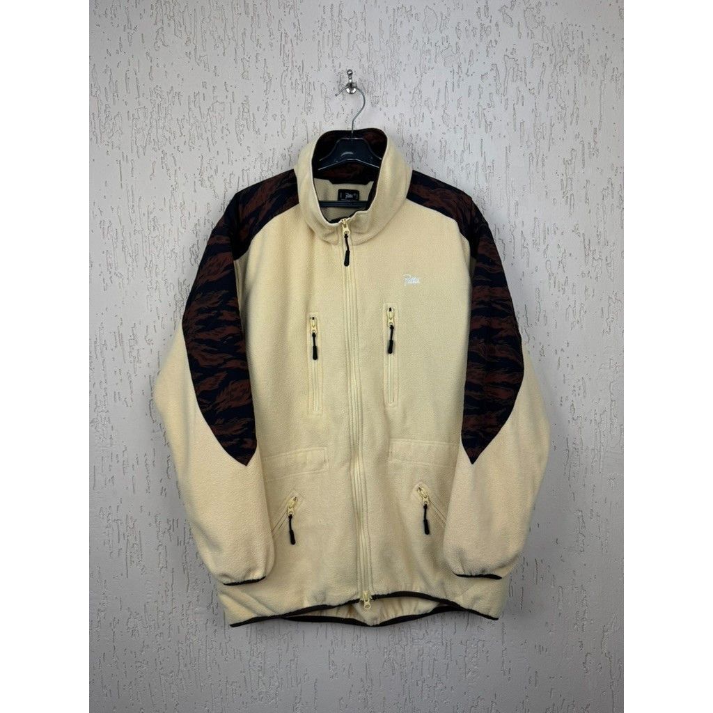 Patta Patta Slope Fleece Jacket Size Large Molten Lava Yellow Size US L / EU 52-54 / 3 - 1 Thumbnail
