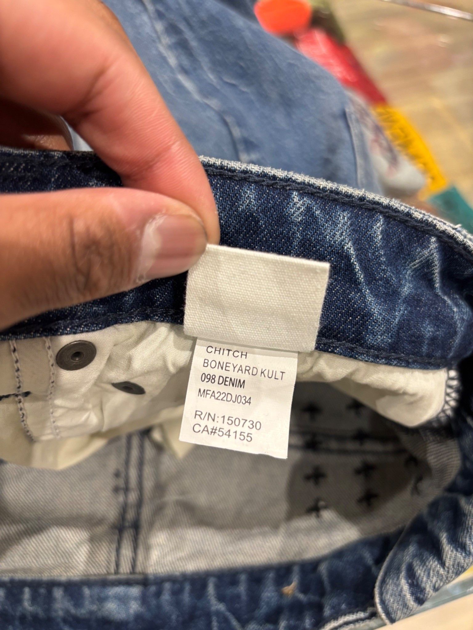 Ksubi Ksubi Chitch Boneyard Kult Jeans Blue Size US 32 / EU 48 - 6 Thumbnail