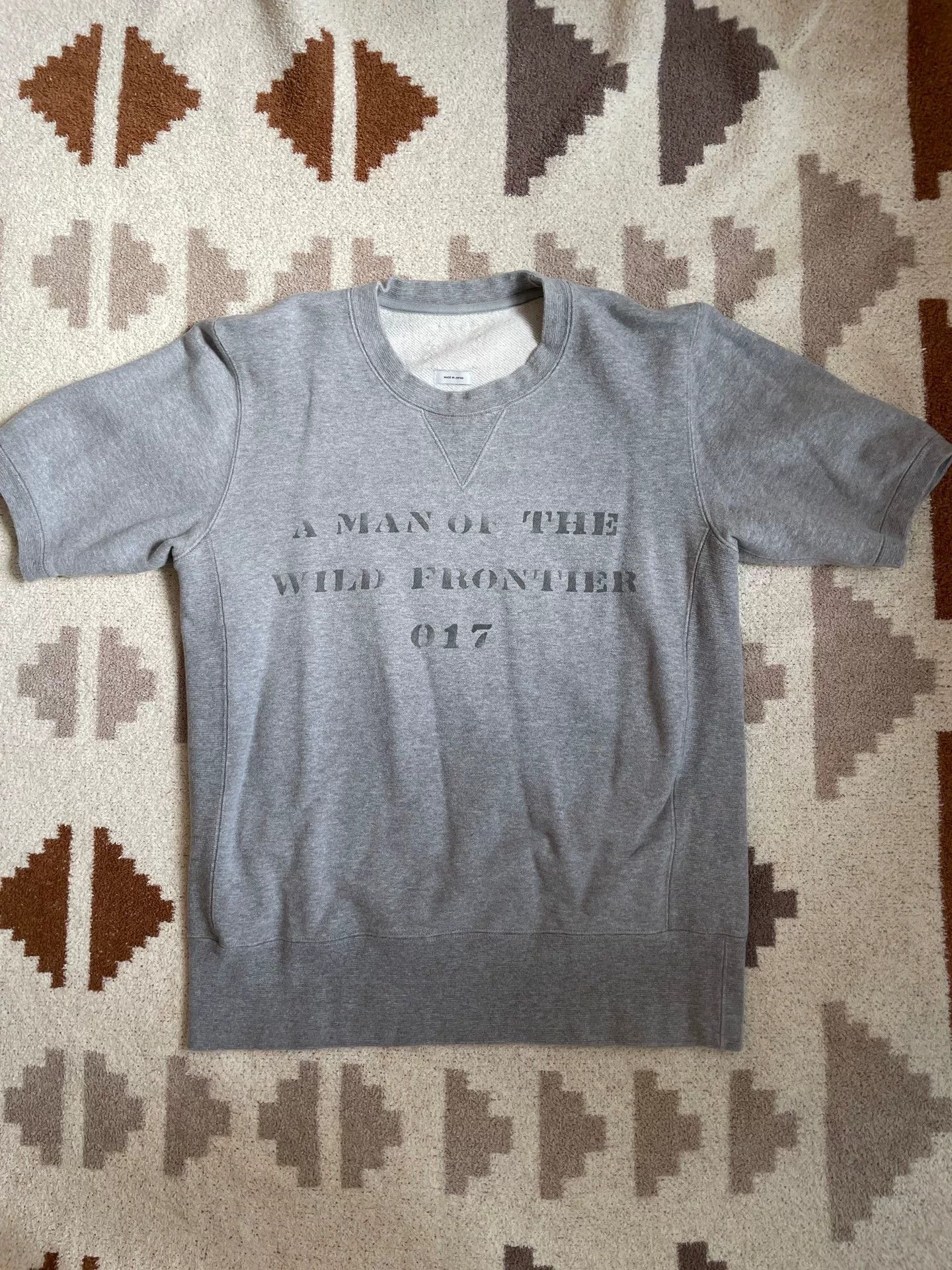 Visvim visvim Gray Short-Sleeve Sweatshirt Size 2 Size US M / EU 48-50 / 2 - 1 Thumbnail
