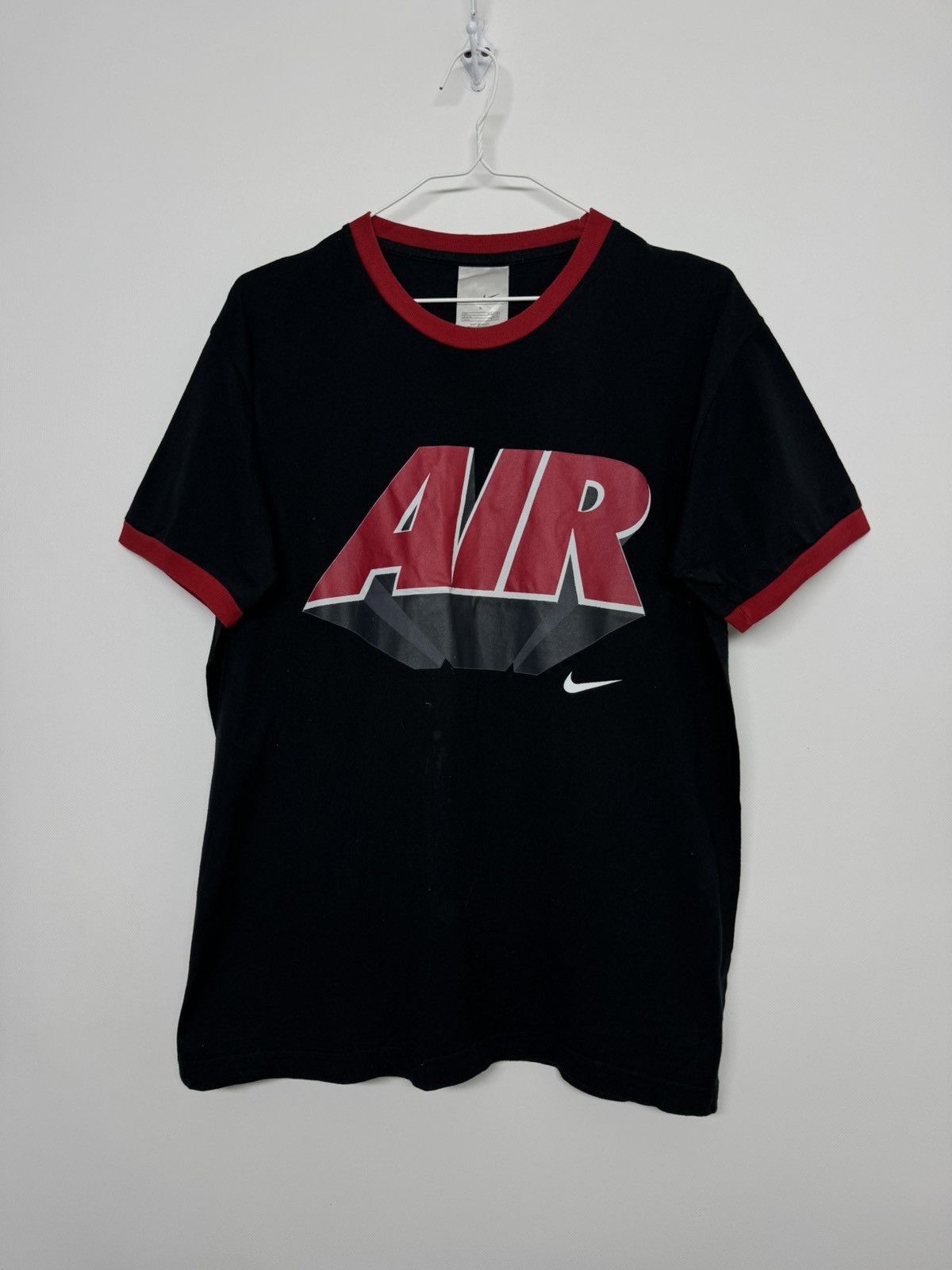 Nike Vintage 90’s Nike Air Tag T-Shirt Size L / US 10 / IT 46 - 4 Thumbnail