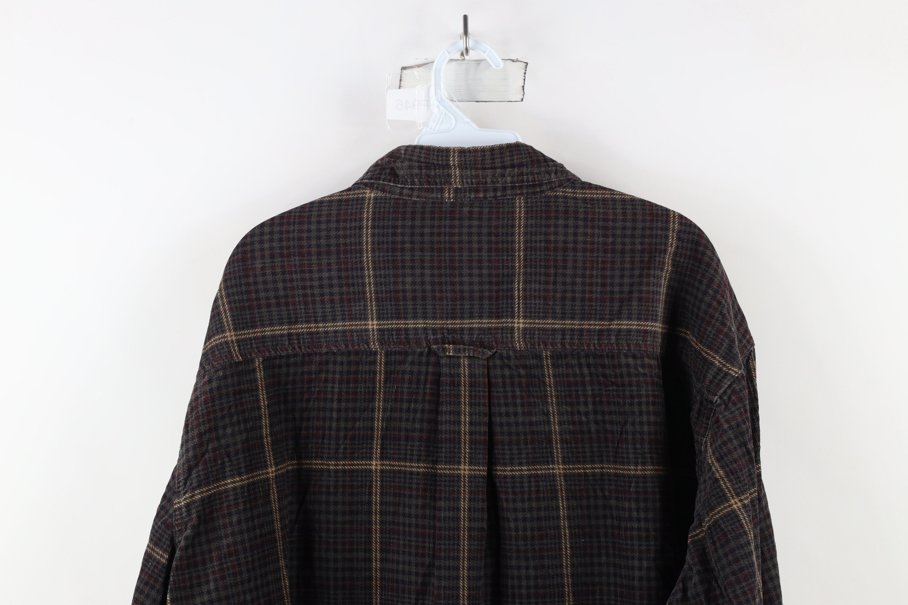 Vintage × Woolrich Woolen Mills Vintage 90s Woolrich Collared Button Down Shirt Plaid Size US XXL / EU 58 / 5 - 12 Thumbnail