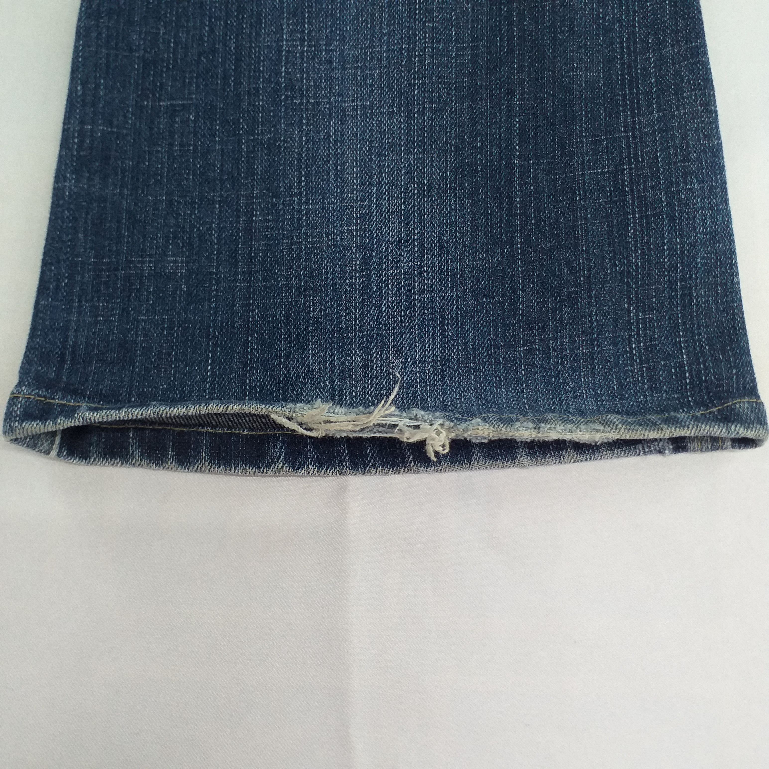 If Six Was Nine Vintage Edwin Distressed Flare Denim 31x30 -JN019 Size US 31 - 18 Thumbnail