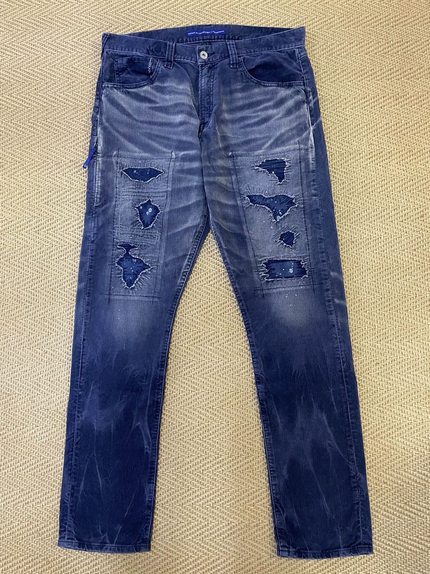 Vanquish VANQUISH x FRAGMENT DENIM The Pool Exclusive Corduroy W34 Size US 34 / EU 50 - 1 Thumbnail