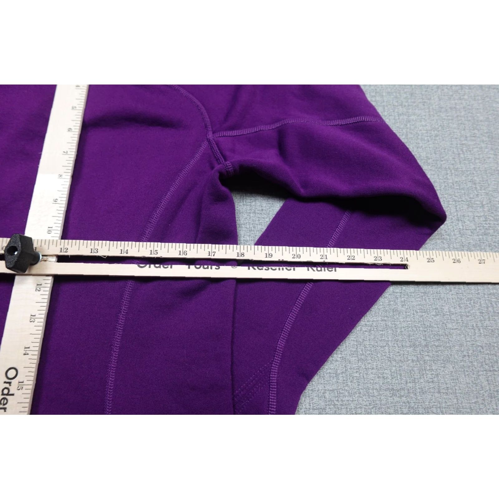 Mountain Hardwear VINTAGE Mountain Hardwear Quarter Zip Womens Medium Purple Fleece Hiking Top Hiking Size M / US 6-8 / IT 42-44 - 6 Thumbnail