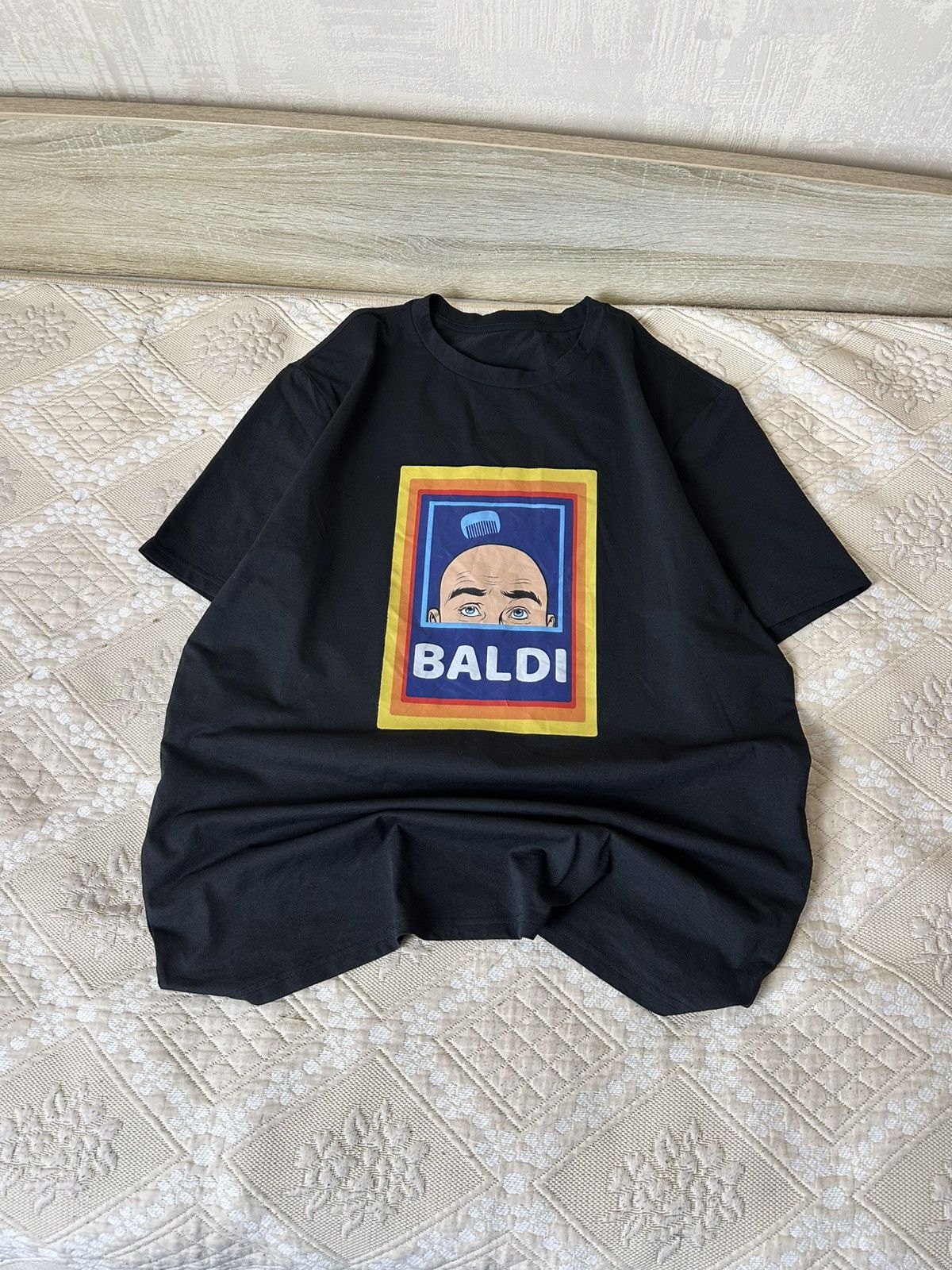 Playstation 🔥 Vintage T Shirt Baldi Logo Joke Game Y2K 90s USA Windows Size US XL / EU 56 / 4 - 2 Thumbnail