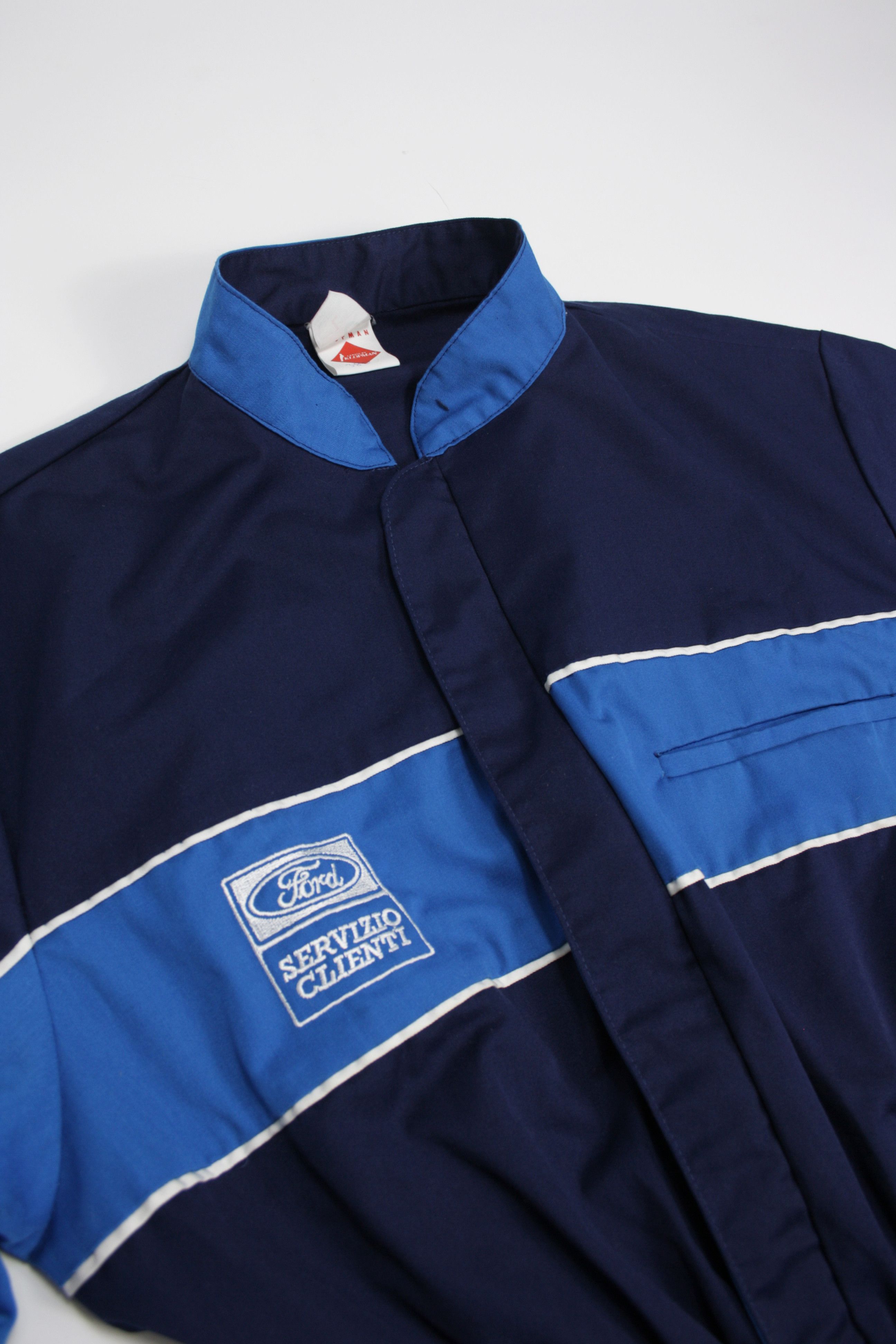 Ford × Vintage Ford Service Italy 90s Vintage Mechanic Overalls Jumpsuit Size US 34 / EU 50 - 2 Thumbnail