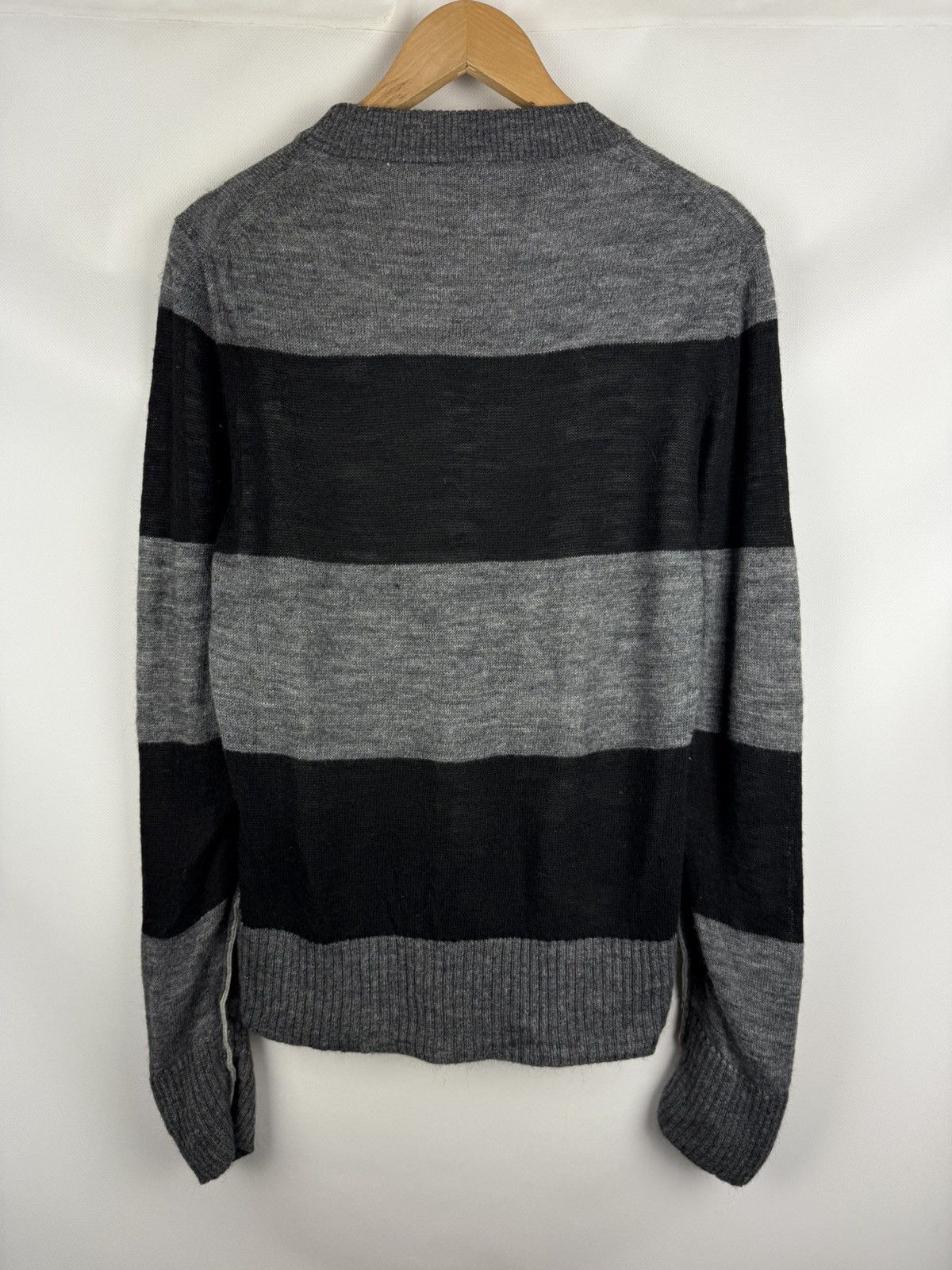 Dolce & Gabbana Dolce & Gabbana Avant-garde Striped Wool Sweater Pullover Size US M / EU 48-50 / 2 - 13 Thumbnail