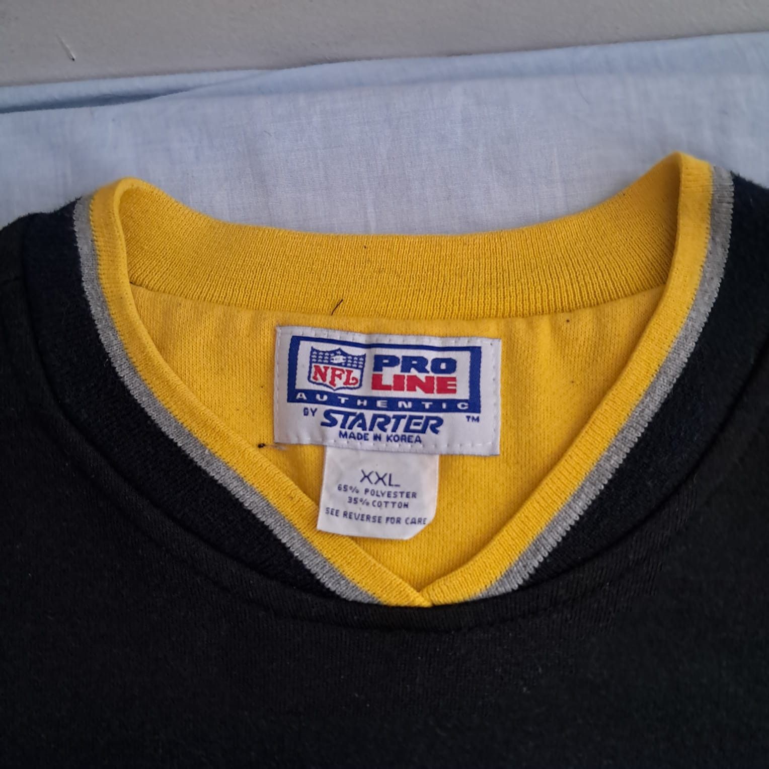 Starter NFL Pittsburgh Steelers Sweatshirt Crewneck Size US XXL / EU 58 / 5 - 2 Thumbnail