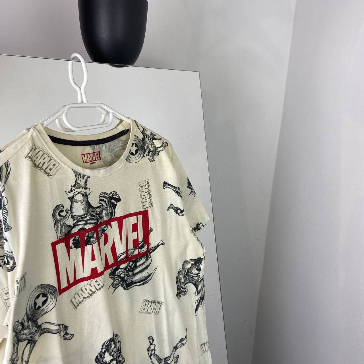 Marvel Comics Marvel Vintage Y2K AOP Multilogo T-Shirt Size US L / EU 52-54 / 3 - 2 Thumbnail