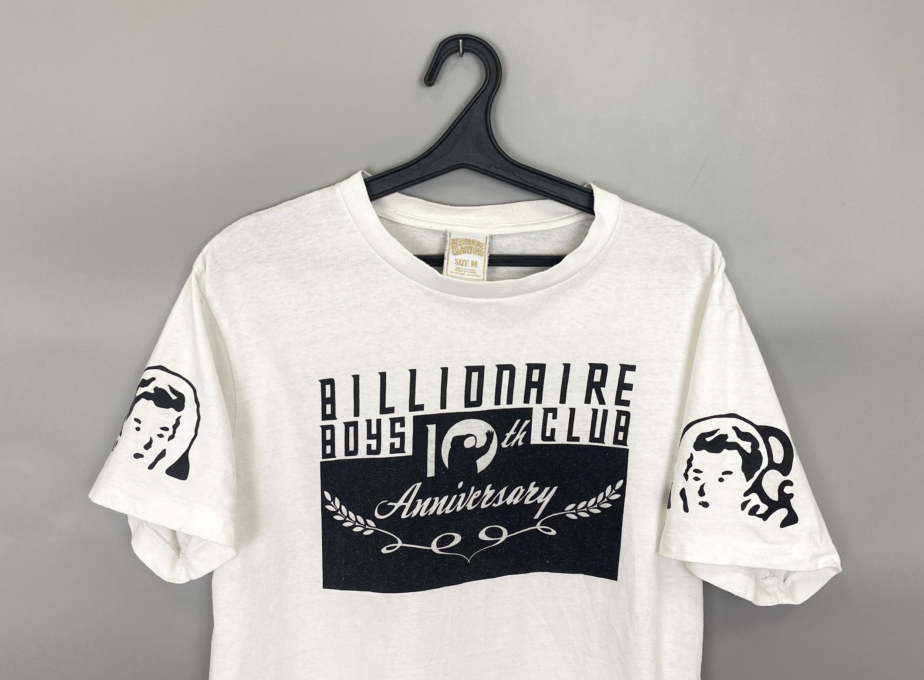 Billionaire Boys Club Billionaire Boys Club 10th Anniversary Decade White T-Shirt Size US M / EU 48-50 / 2 - 2 Thumbnail