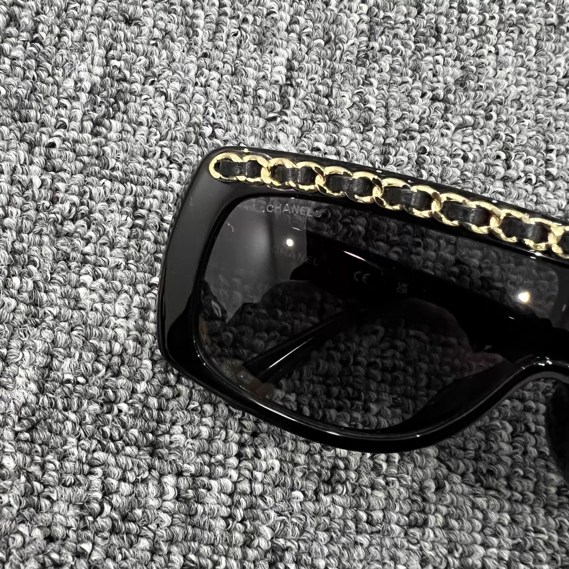 Chanel Chanel Double C Leather Chain Sunglasses 99 New Size ONE SIZE - 4 Thumbnail