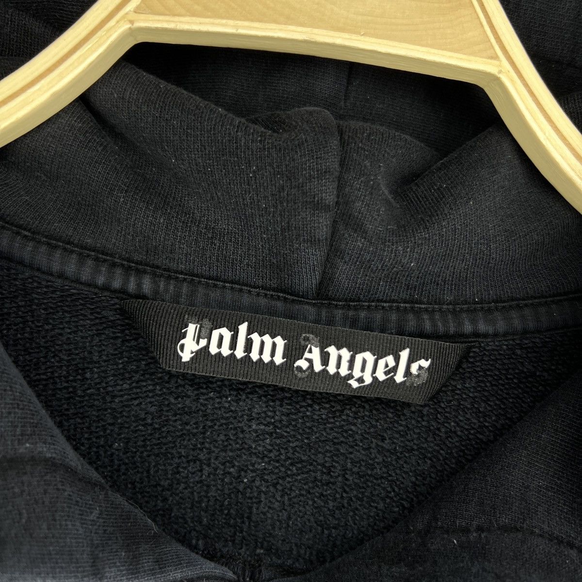 Palm Angels Palm Angels London Spray Purple Hoodie Black Sweatshirt Size US M / EU 48-50 / 2 - 6 Thumbnail