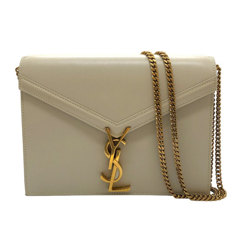 Yves Saint Laurent Cassandra Medium Beige