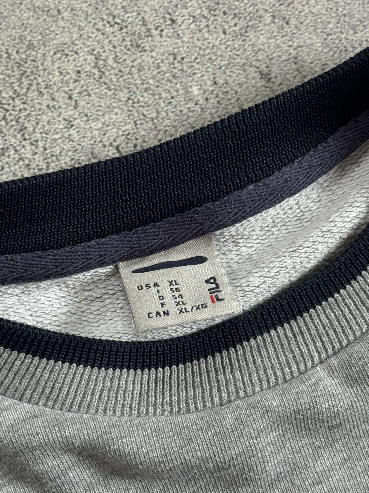 Fila Fila XL/size retro 90s sweatshirts pullover jumper big logo Size US XL / EU 56 / 4 - 6 Thumbnail