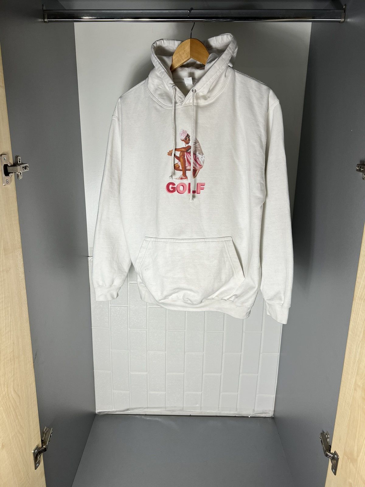 Vintage TYLER THE CREATOR GOLF WANG HOODIE DESIGNER SK8 CASUAL Y2K Size US M / EU 48-50 / 2 - 11 Thumbnail