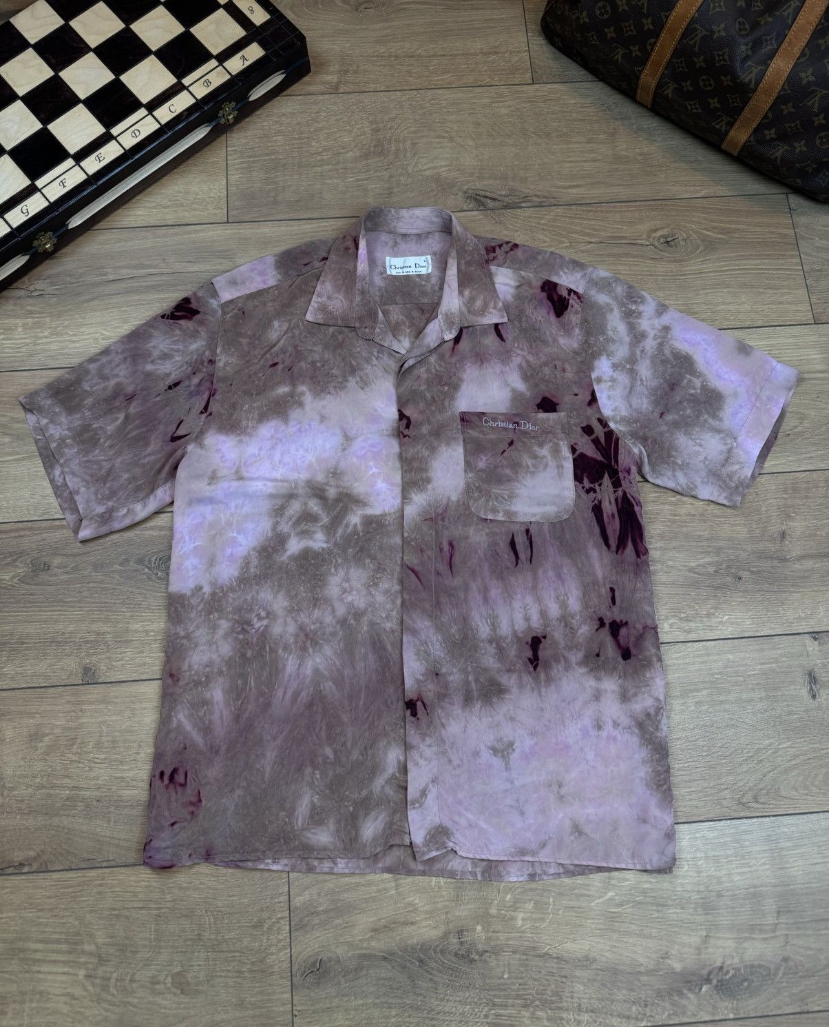 Vintage silk shirt Christian Dior original luxury item