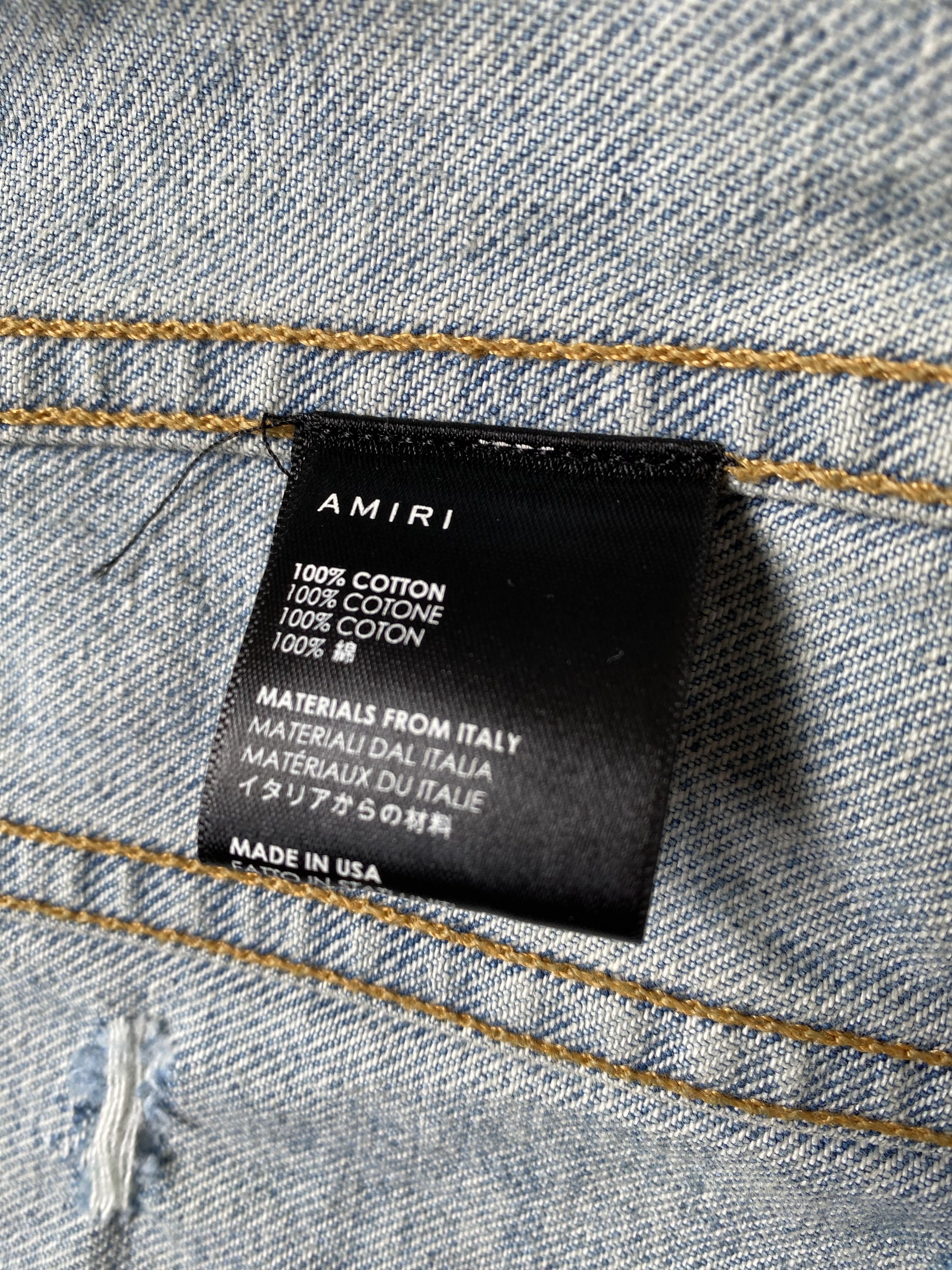 Amiri Amiri hollywood trucker Size US XS / EU 42 / 0 - 8 Thumbnail
