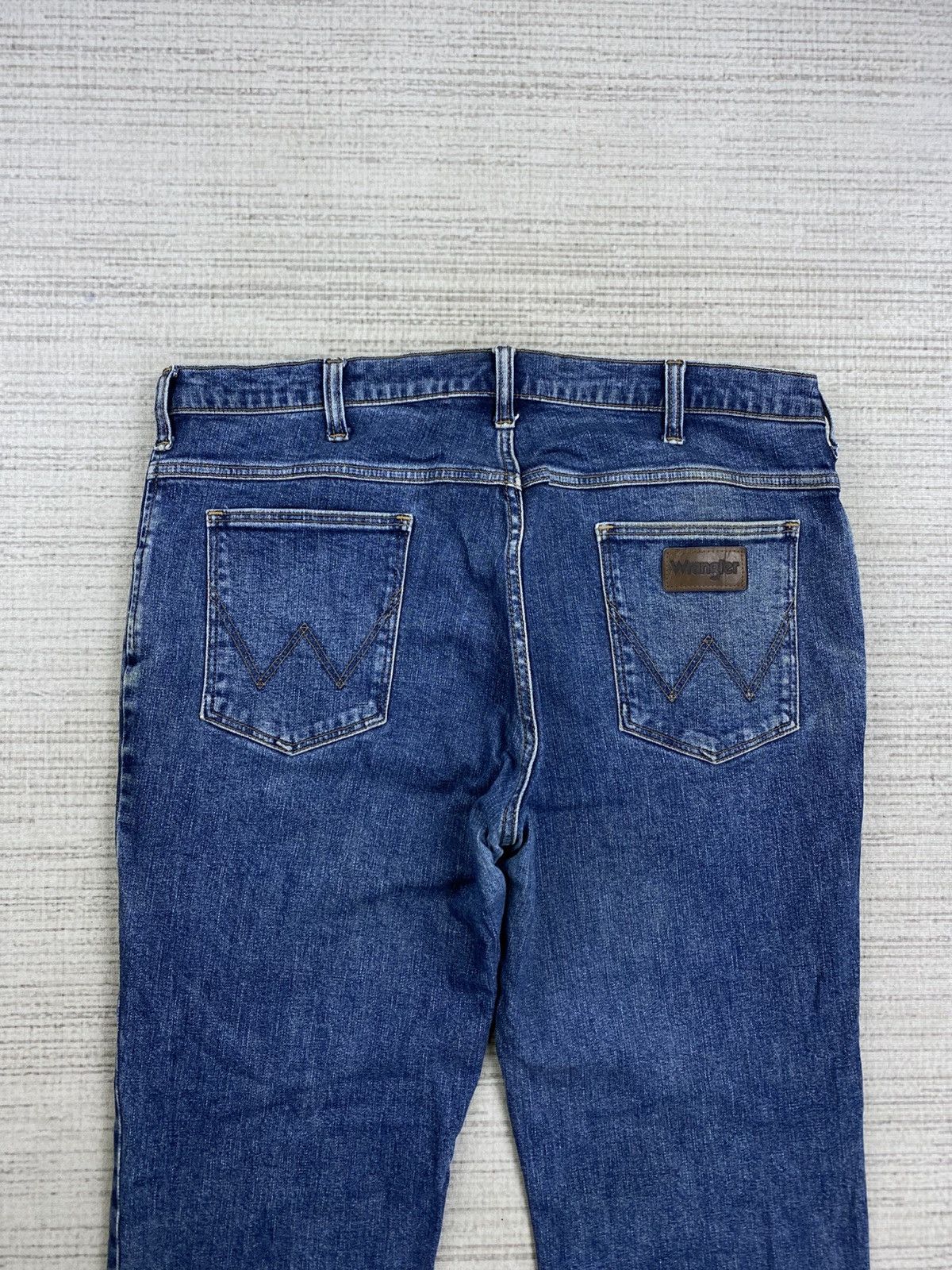 Vintage × Wrangler Vintage Wrangler Made In USA Denim Jeans Size US 38 / EU 54 - 8 Thumbnail