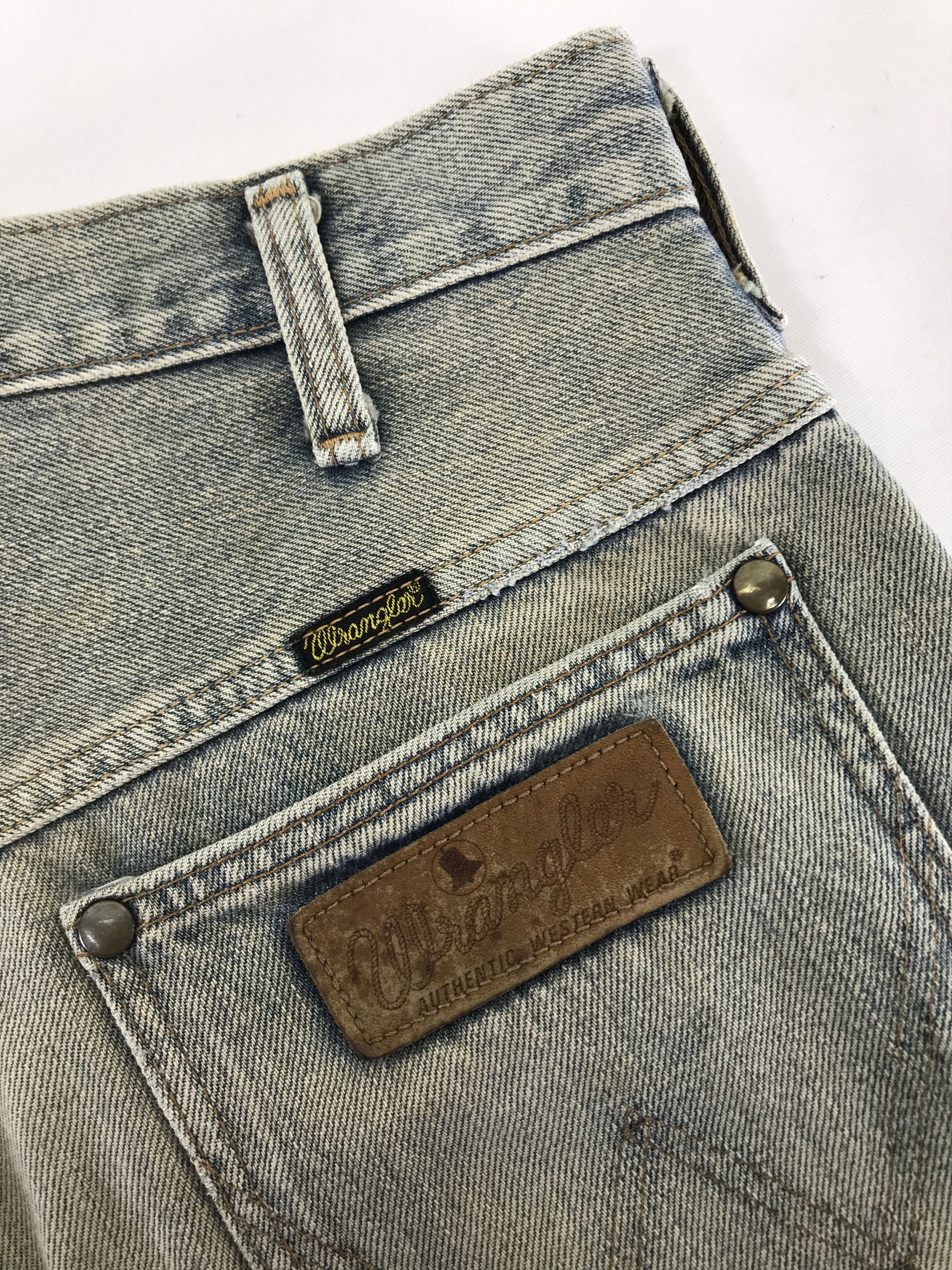 Wrangler Vintage Wrangler Selvedge Red Line Rusty Jeans Size US 30 / EU 46 - 13 Thumbnail