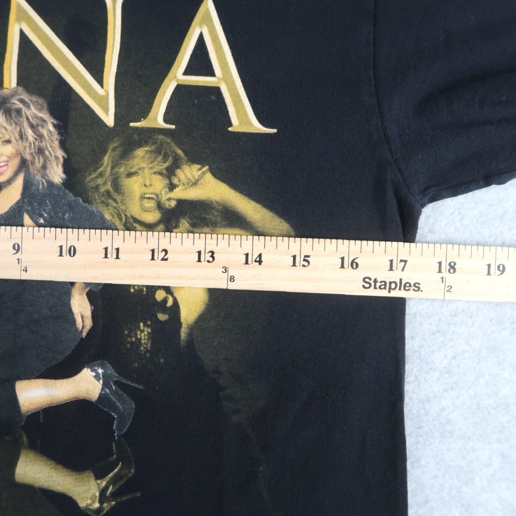 Anvil VINTAGE Tina Turner Live In Concert Tour Graphic T Shirt Men S Black 2000s Logo Anvil Size S Size US S / EU 44-46 / 1 - 6 Thumbnail