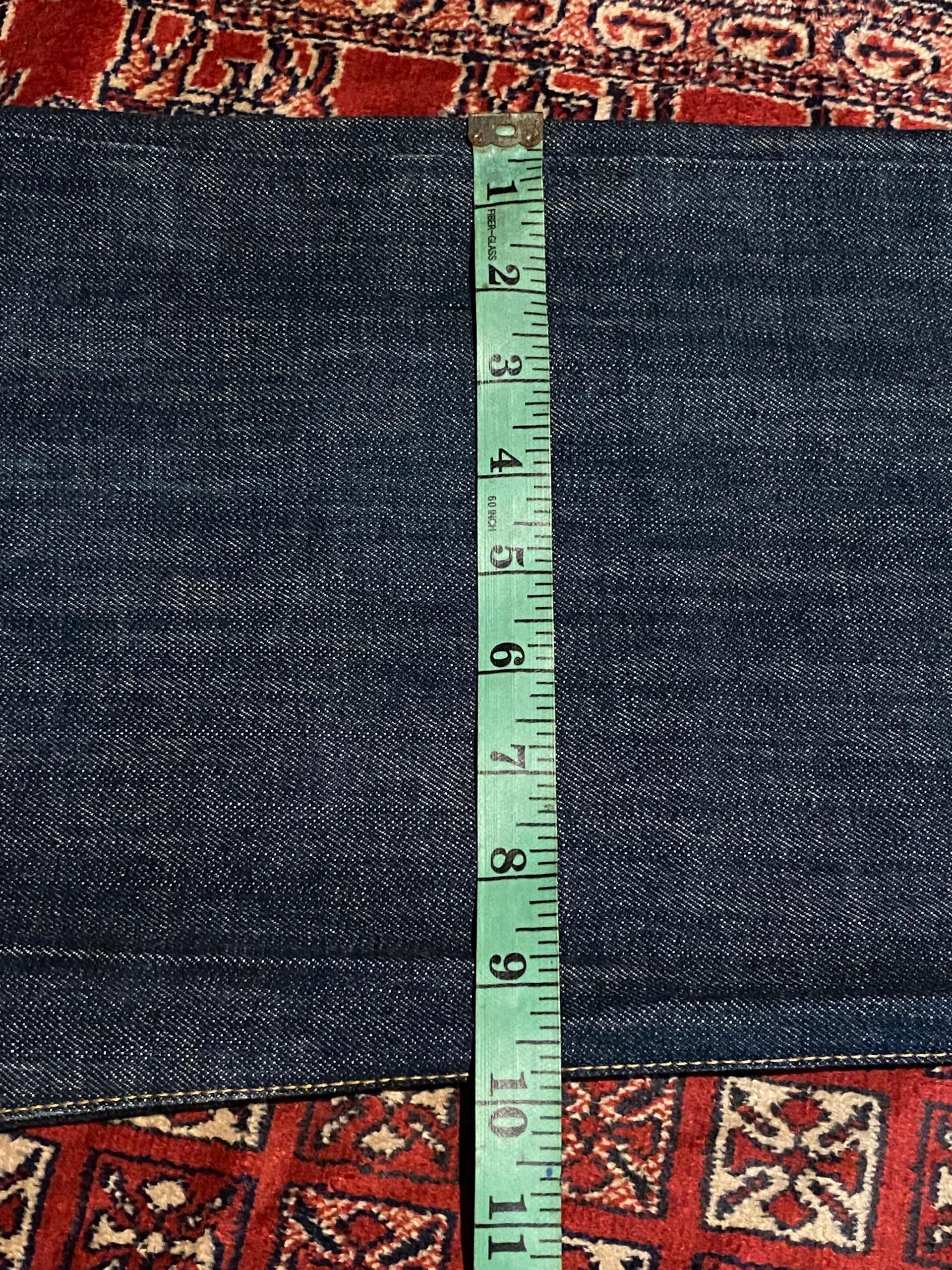 Japanese Brand Rocket Saddles & Co Venus Denim Pants Size US 32 / EU 48 - 14 Thumbnail