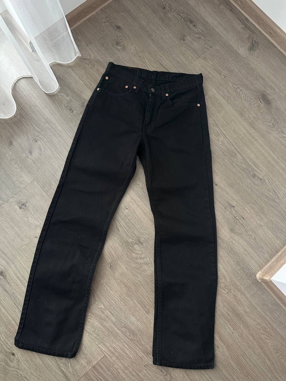 Levi's × Vintage Vintage Levi’s Black Denim Red Tab Pants Size US 31 - 10 Thumbnail