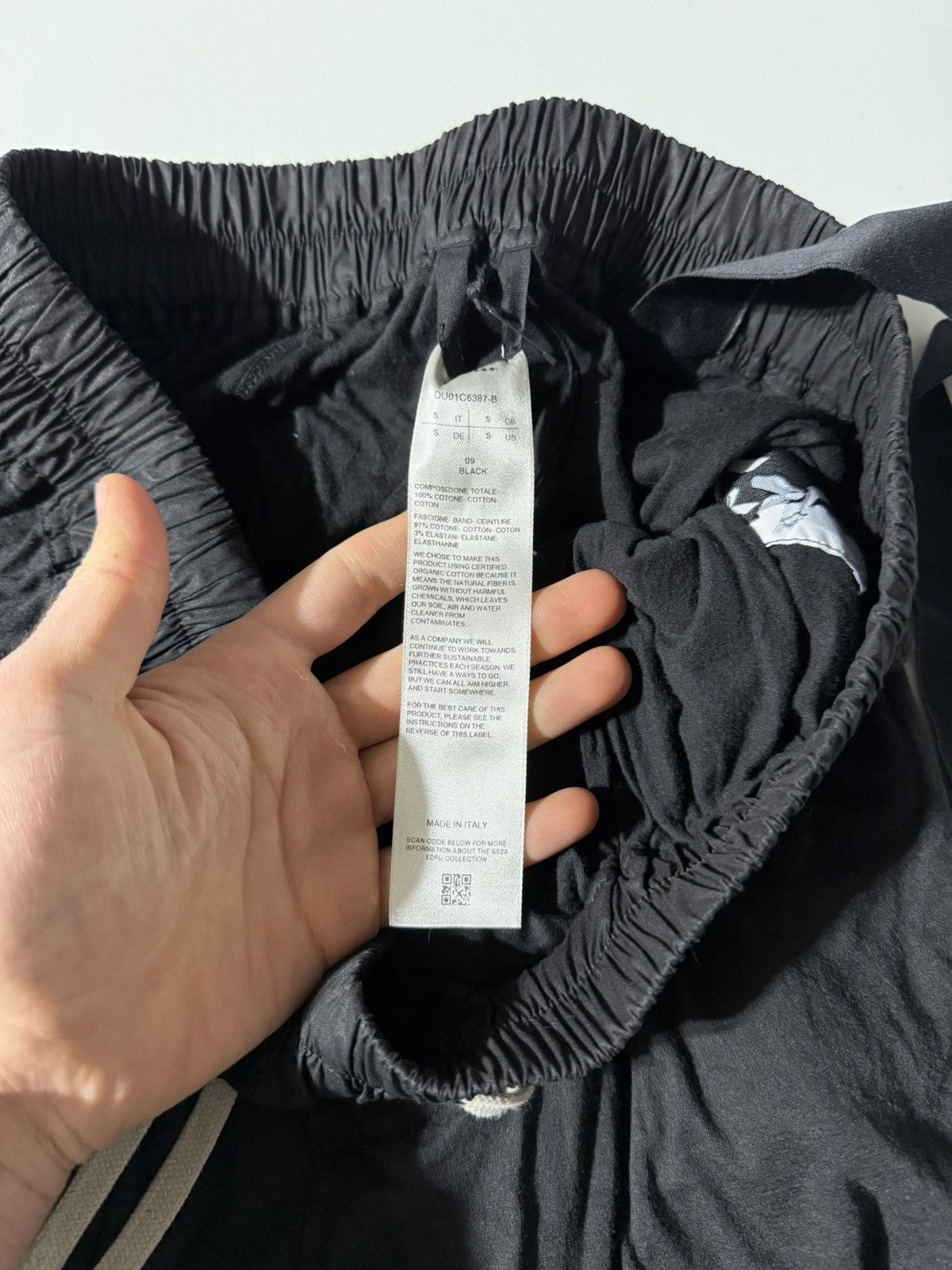 Rick Owens Phleg Doubled Layer Boxer Shorts Size US 30 / EU 46 - 7 Thumbnail