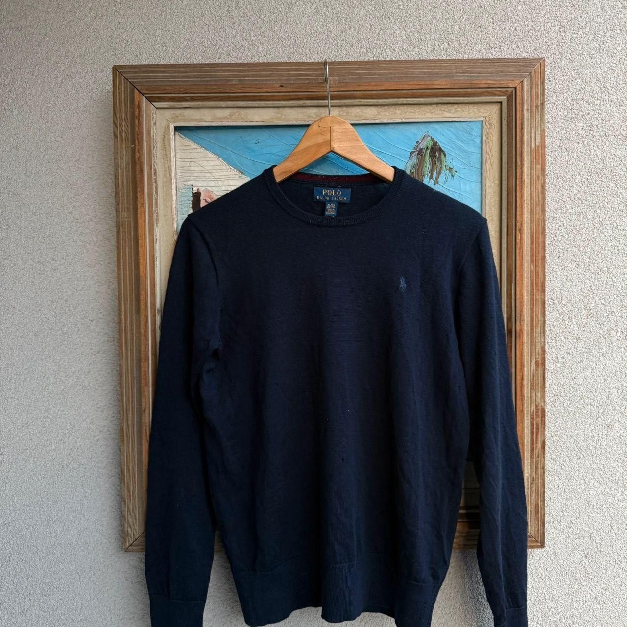 Polo Ralph Lauren Ralph Lauren Wool Jumper Navy Preppy Size US M / EU 48-50 / 2 - 2 Thumbnail