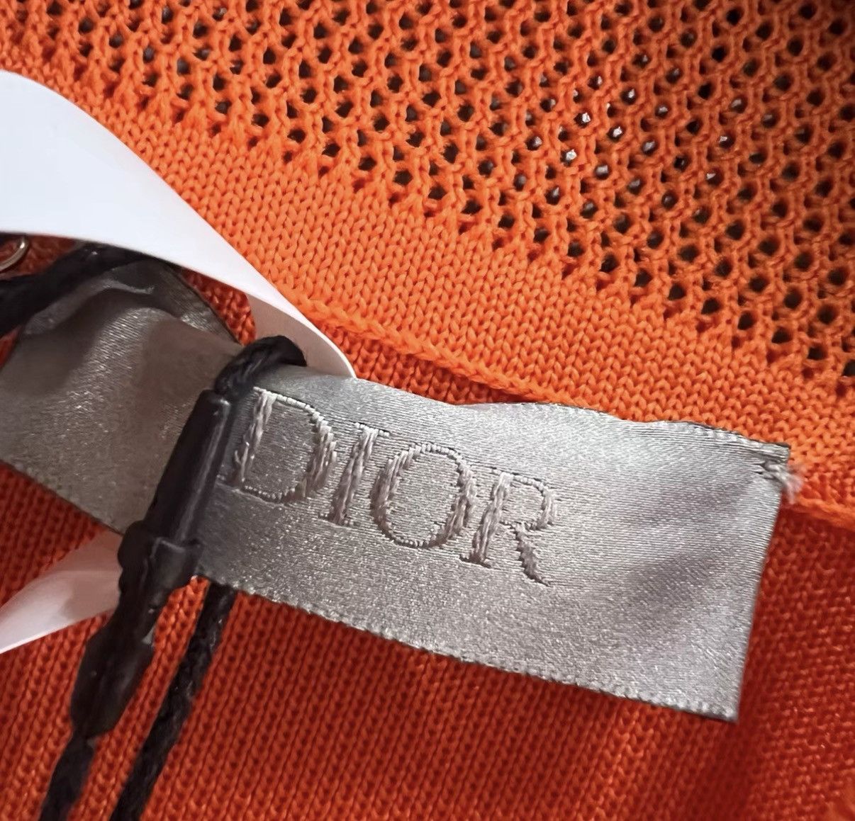 Dior Dior Orange Monogram Embossed Long Sleeve Top J41 Size M / US 6-8 / IT 42-44 - 4 Thumbnail
