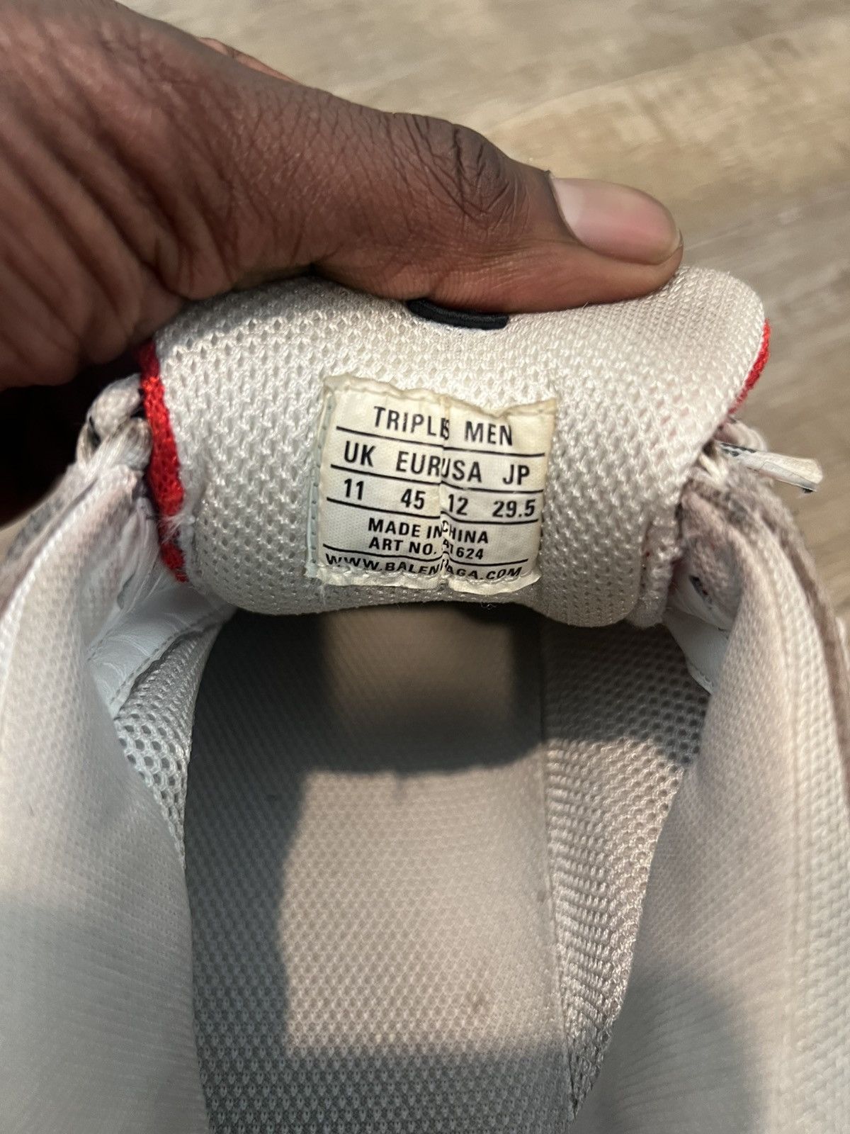 Balenciaga Balenciaga Triple S Shoes Size US 12 / EU 45 - 6 Thumbnail