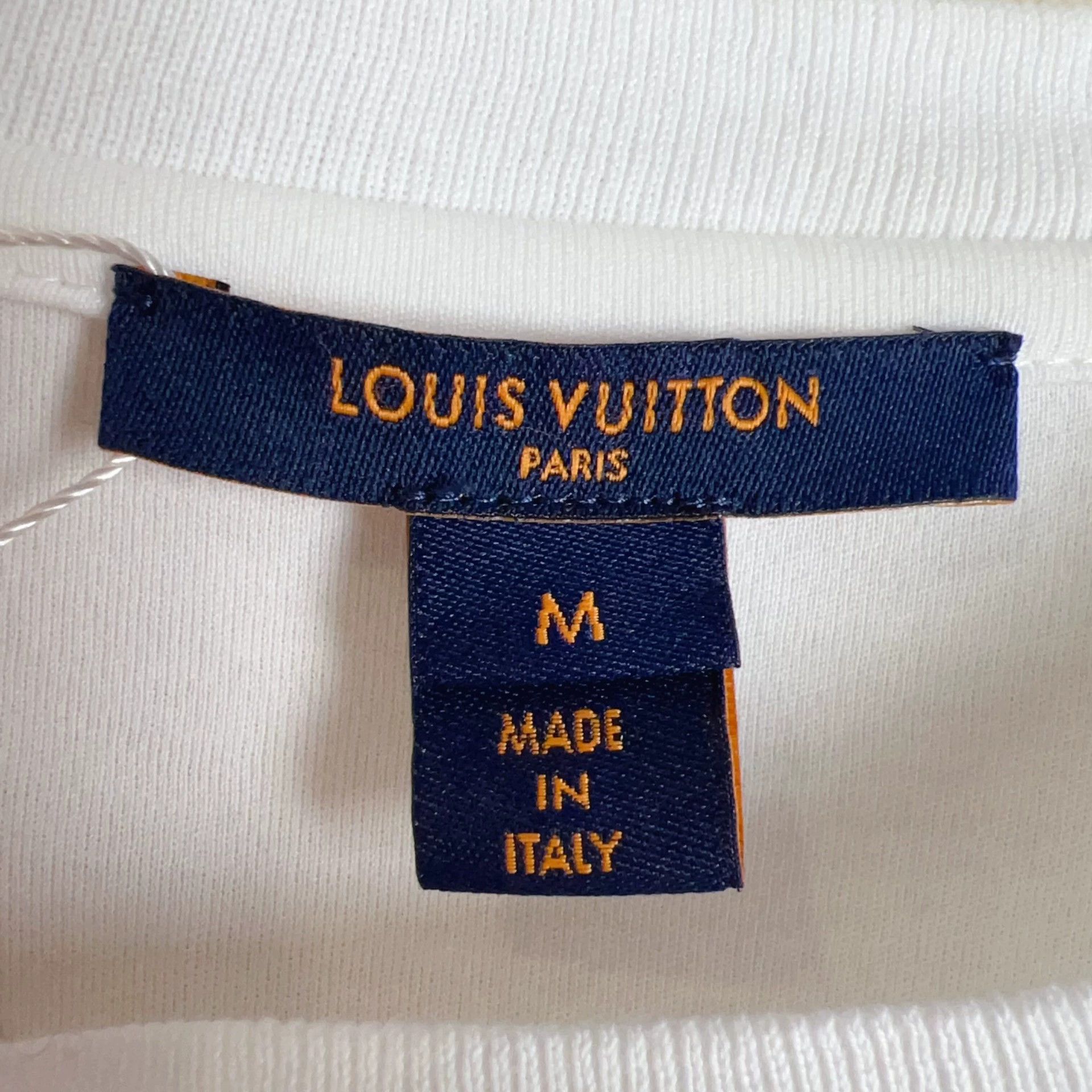 Louis Vuitton louis vuitton white short sleeve t-shirt Size US M / EU 48-50 / 2 - 3 Thumbnail