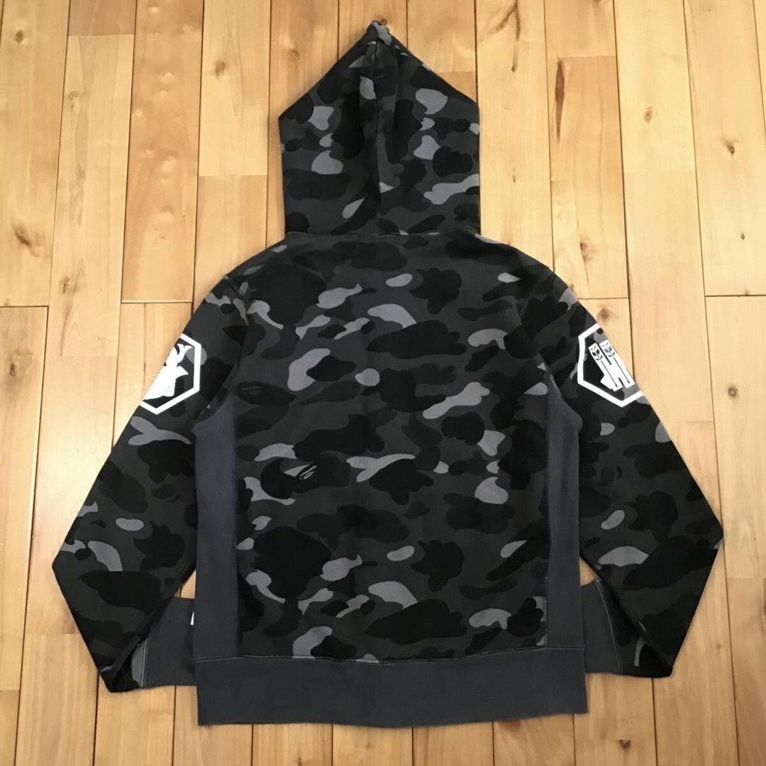 Bape × Undefeated BAPE × Undefeated full zip hoodie a bathing ape Black camo Size US S / EU 44-46 / 1 - 4 Thumbnail