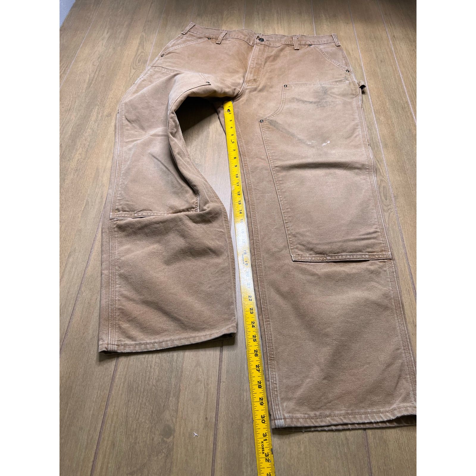 Carhartt Vintage Carhartt Pants Mens 38x32 Brown B136 Double knee Y2K Size US 38 / EU 54 - 7 Thumbnail