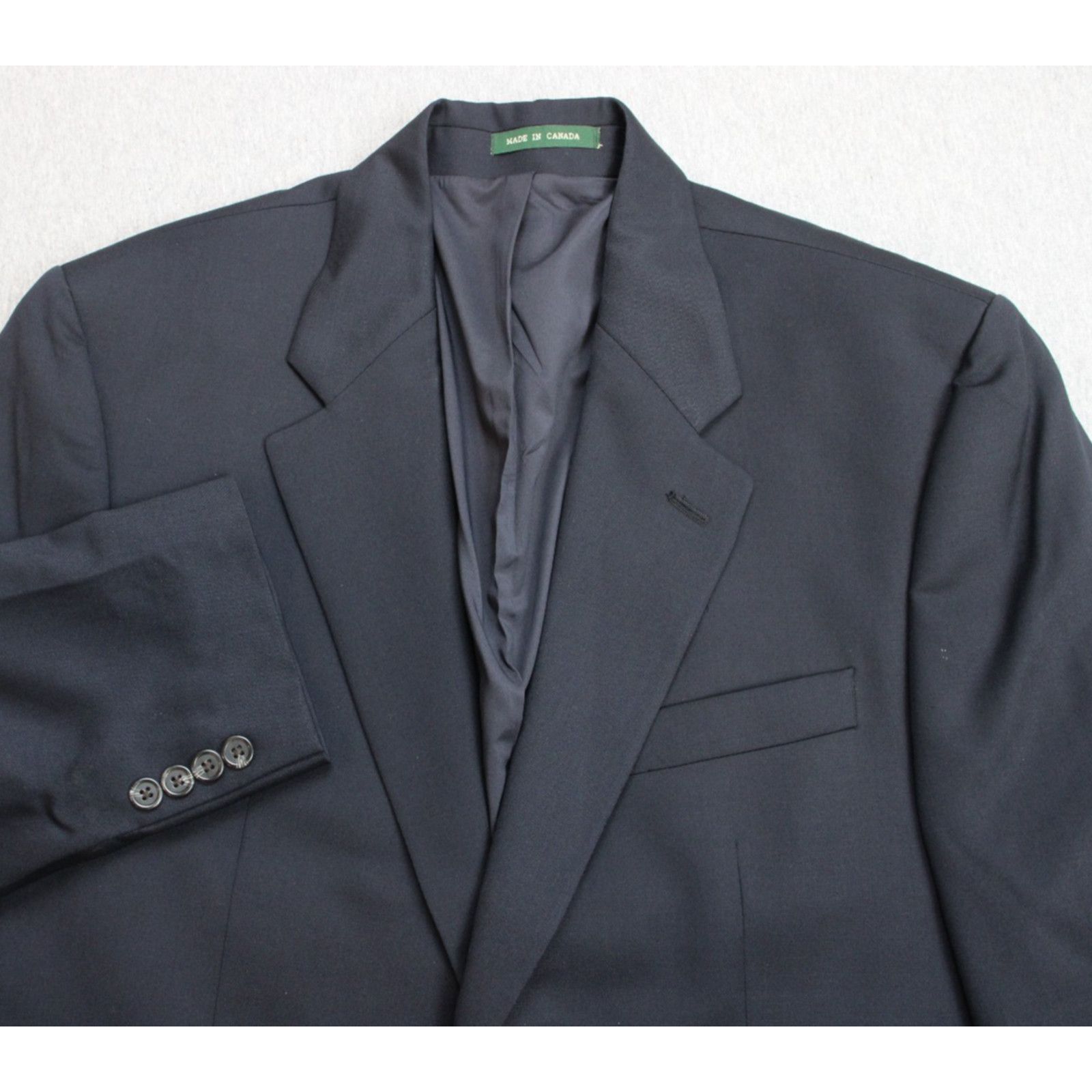Lauren Ralph Lauren Lauren Ralph Lauren Blazer Mens Size 42R Navy Blue 100% Wool Size 42R - 1 Thumbnail