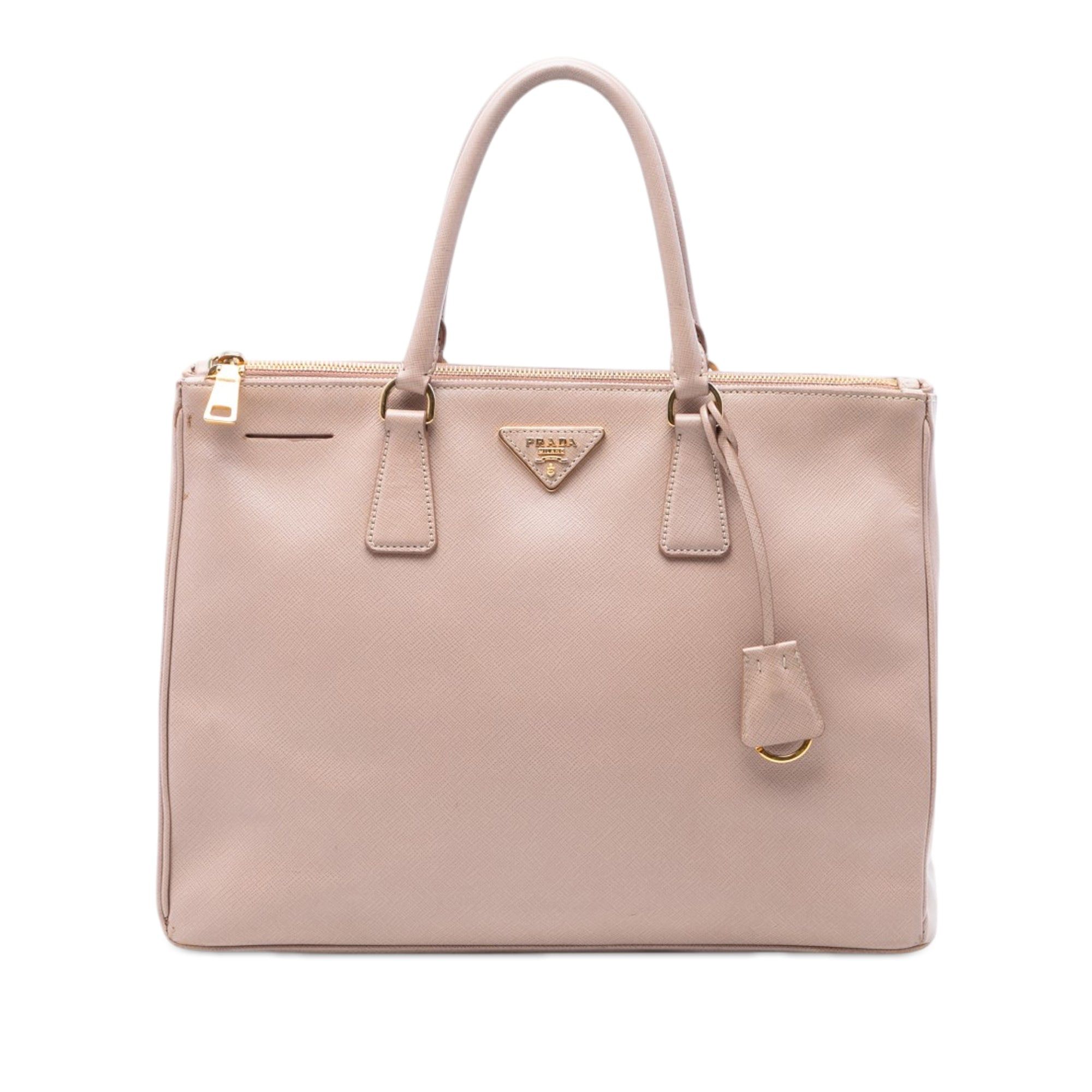 Prada Large Saffiano Lux Galleria Double Zip Satchel Size ONE SIZE - 1 Thumbnail