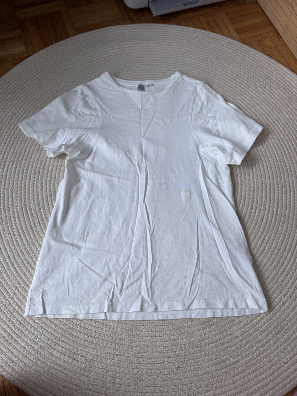 Toteme Toteme Curved seam tee off-white size S Size S / US 4 / IT 40 - 4 Thumbnail