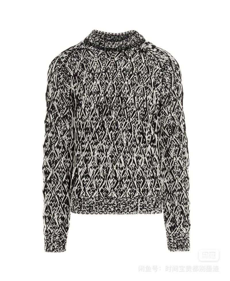 Saint Laurent Paris Saint Laurent Paris Wool Knitted Sweater Size US S / EU 44-46 / 1 - 1 Thumbnail