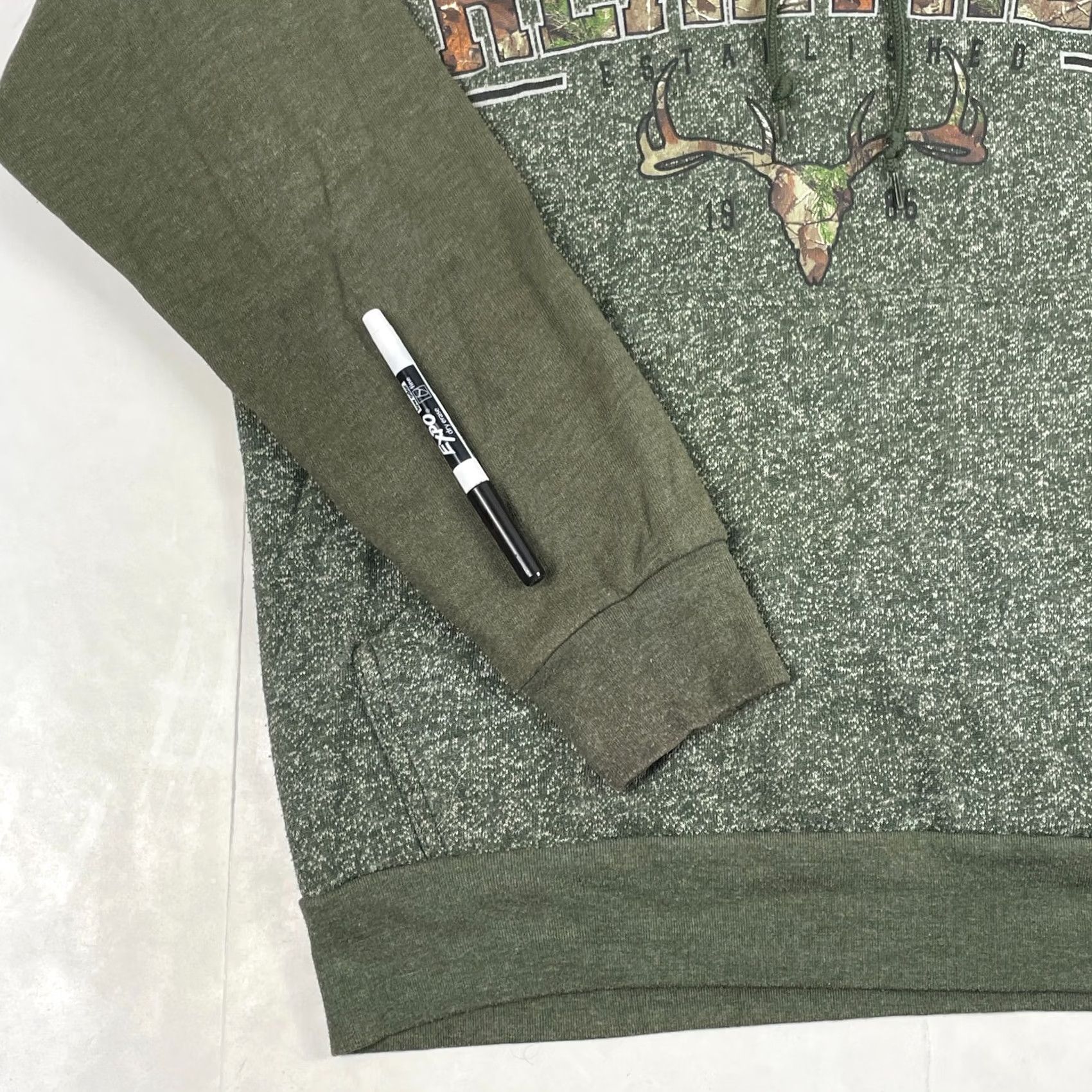 Realtree Realtree Hoodie Mens S Green Small Camouflage Pullover Hunting Camping Outdoors Size US S / EU 44-46 / 1 - 5 Thumbnail