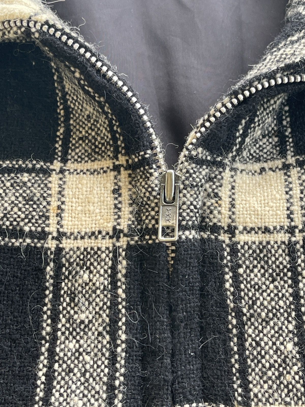 Y's for Men AW1992 Yohji Yamamoto Zip Up Tartan Blouson Jacket Size US L / EU 52-54 / 3 - 8 Thumbnail