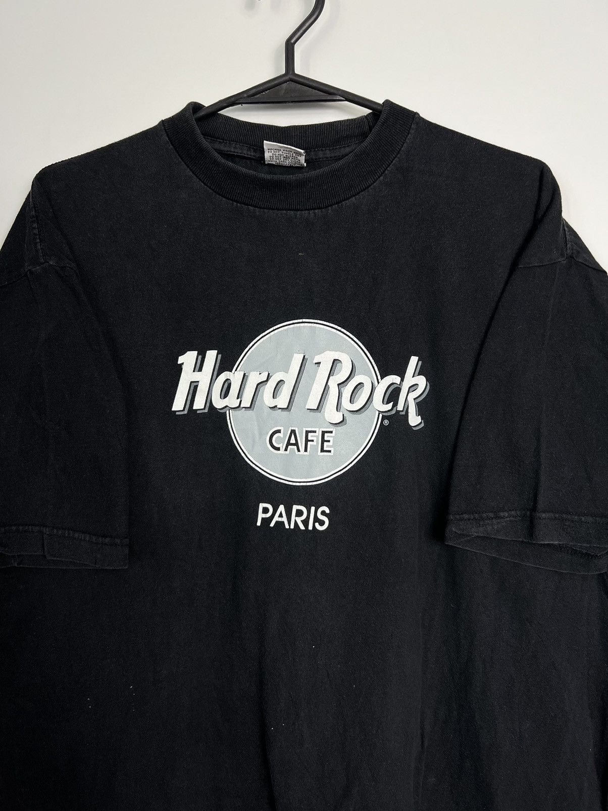 Hard Rock Cafe × Vintage Tshirt Hard Rock Cafe Paris vintage 90’s Size US XL / EU 56 / 4 - 2 Thumbnail